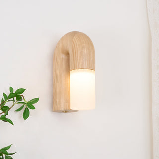 Portal Arcuate Wood Wall Lamp