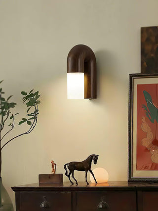 Portal Arcuate Wood Wall Lamp