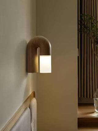 Portal Arcuate Wood Wall Lamp