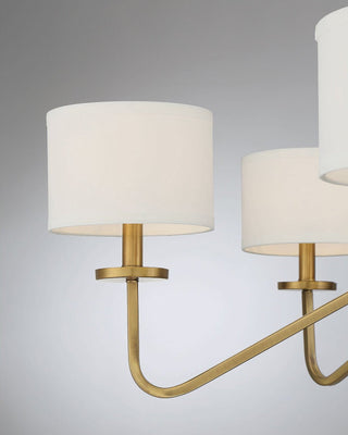 Artin Modern Brass Chandelier