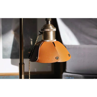 Argand Vinatege Wood Table Light