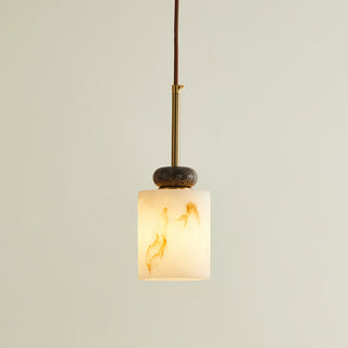 Arica Marble Orb Dome Pendant Light