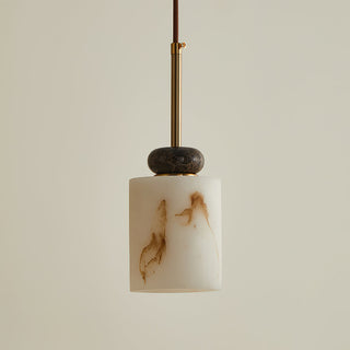 Arica Marble Orb Dome Pendant Light