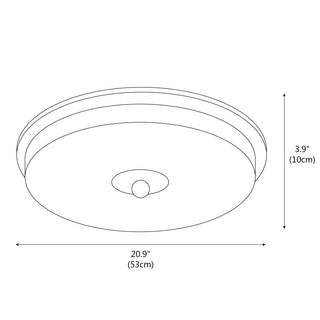 Rippla Modern Wood Ceiling Light