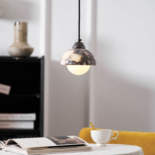 Lila Marble  Glass Pendant Light