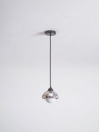 Lila Marble  Glass Pendant Light