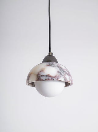Lila Marble  Glass Pendant Light
