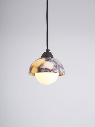 Lila Marble  Glass Pendant Light