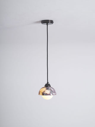 Lila Marble  Glass Pendant Light