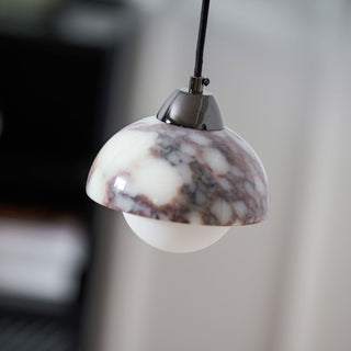 Lila Marble  Glass Pendant Light