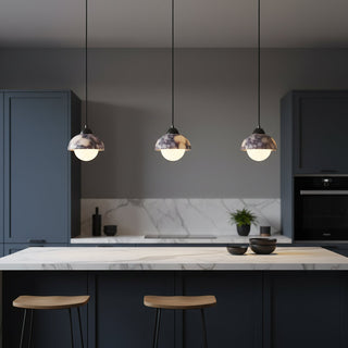 Lila Marble  Glass Pendant Light