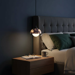 Lila Marble  Glass Pendant Light