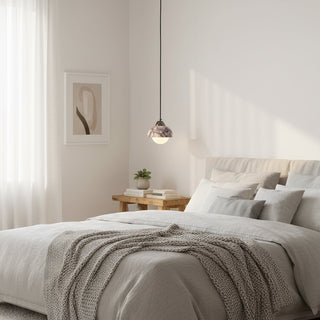 Lila Marble  Glass Pendant Light