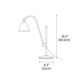 River Modern Metal Desk Lamp