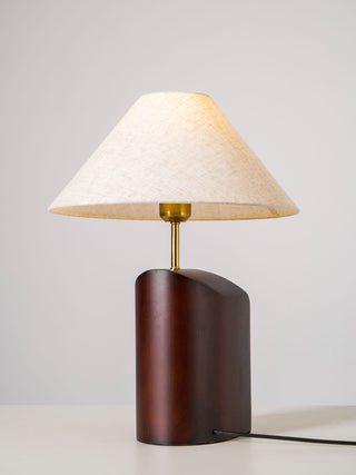 Lila Modern Wood Metal Table Lamp