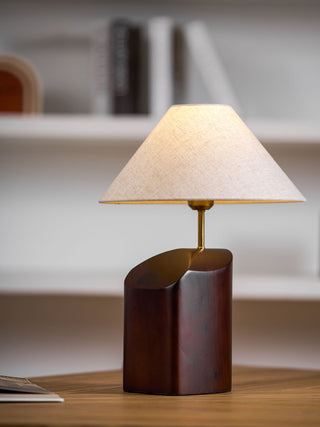 Lila Modern Wood Metal Table Lamp