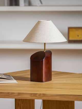 Lila Modern Wood Metal Table Lamp