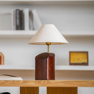 Lila Modern Wood Metal Table Lamp