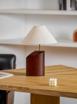 Lila Modern Wood Metal Table Lamp