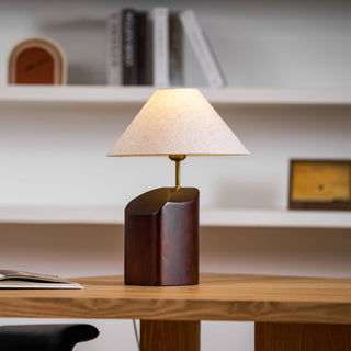 Lila Modern Wood Metal Table Lamp