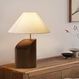 Lila Modern Wood Metal Table Lamp