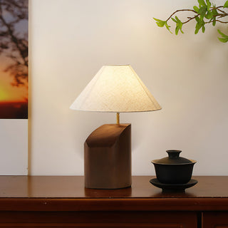 Lila Modern Wood Metal Table Lamp