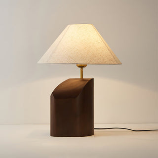Lila Modern Wood Metal Table Lamp