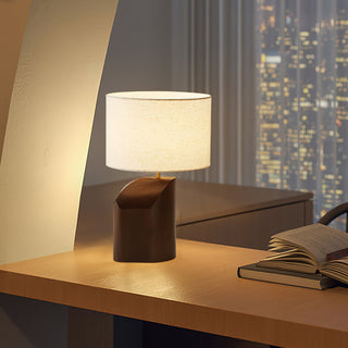 Lila Modern Wood Metal Table Lamp