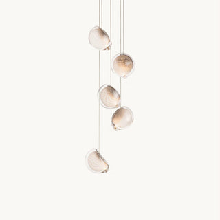 Art Medieval Glass Pendant Light