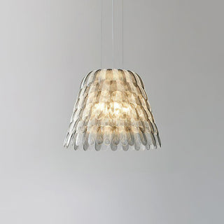 Artistic Organic Acrylic Feather Pendant Light