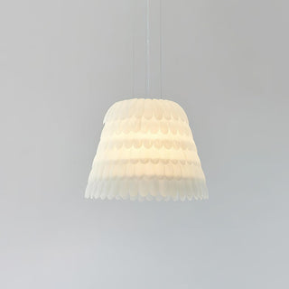 Artistic Organic Acrylic Feather Pendant Light