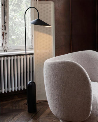 Reed Contemporary Marble Wall Lamp