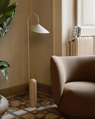 Reed Contemporary Marble Wall Lamp