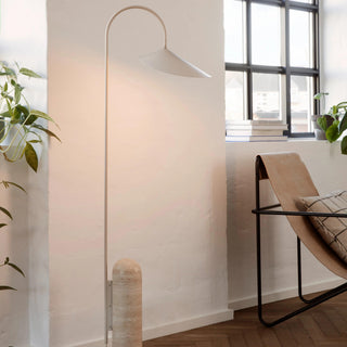 Reed Contemporary Marble Wall Lamp