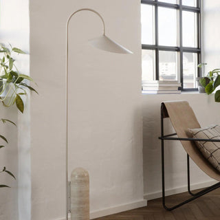 Reed Contemporary Marble Wall Lamp