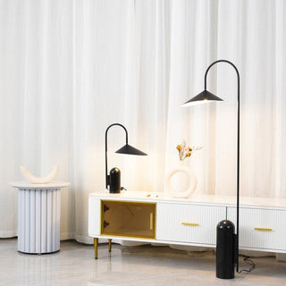 Reed Contemporary Marble Wall Lamp
