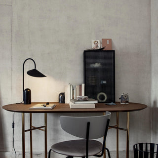 Reed Contemporary Marble Table Lamp