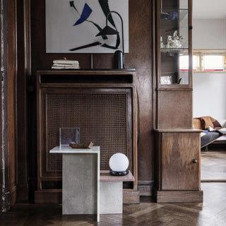 Reed Contemporary Marble Table Lamp