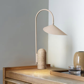 Reed Contemporary Marble Table Lamp