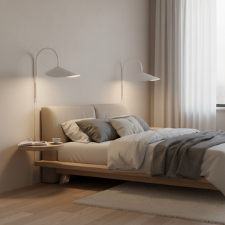 Arum Minimalist Iron Wall Light