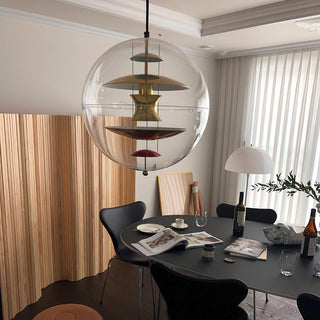 Cosmos Space Age Acrylic Pendant Light