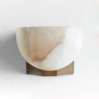 Ath Minimalist Alabaster Wall Light