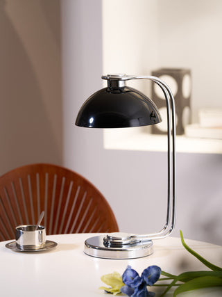 Athena Black Metal Table Lamp