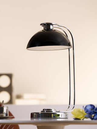 Athena Black Metal Table Lamp