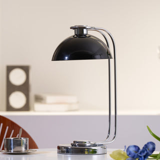 Athena Black Metal Table Lamp