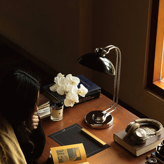 Athena Black Metal Table Lamp