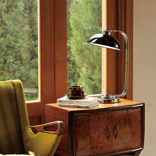 Athena Black Metal Table Lamp
