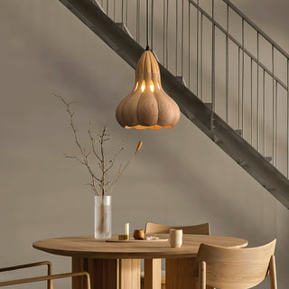 Petalo Modern Wood Pendant Light