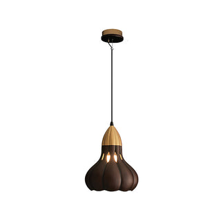 Petalo Modern Wood Pendant Light