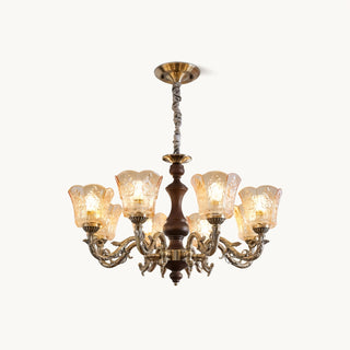 Aubrey Antique Petal Chandelier